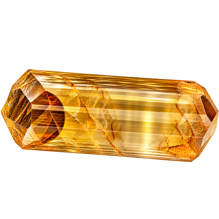 Rough Hydrothermal Quartz Yellow Citrine Medium
