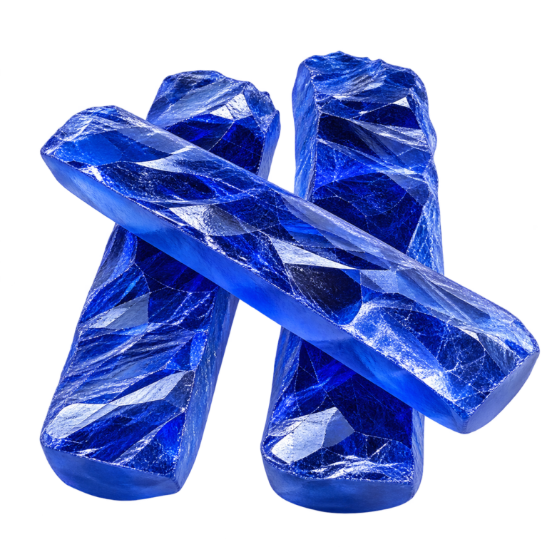 Rough Synthetic Blue Sapphire #32