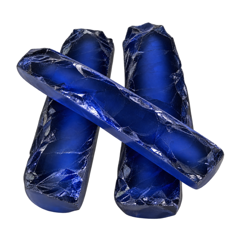 Rough Synthetic Blue Sapphire #33