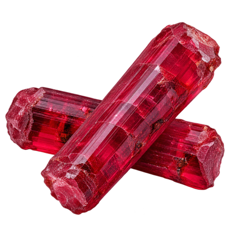 Rough Synthetic Red Ruby #10