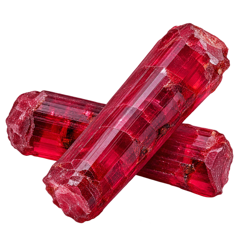 Rough Synthetic Red Ruby #10