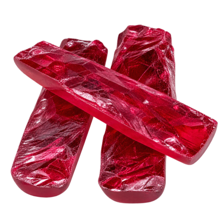 Rough Synthetic Red Ruby #4