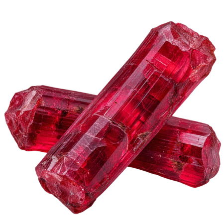 Rough Synthetic Red Ruby #8