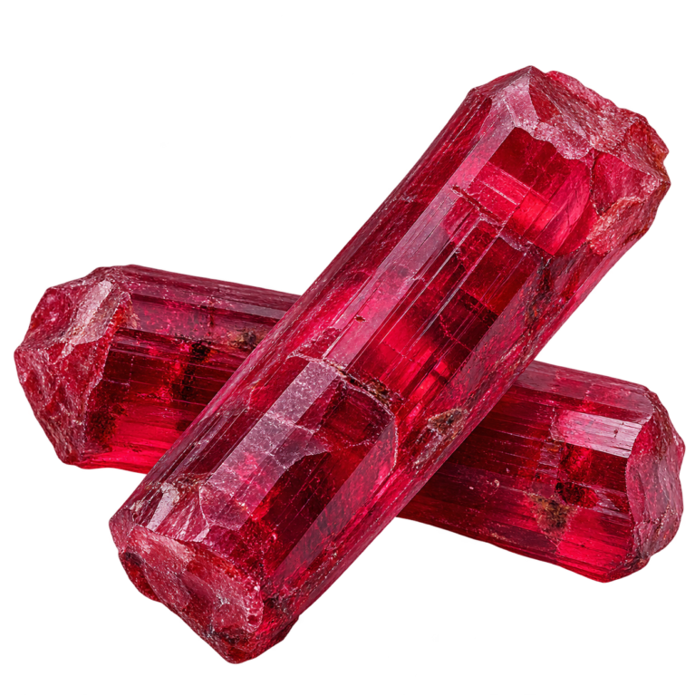 Rough Synthetic Red Ruby #8