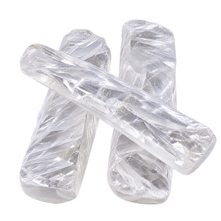 Rough Synthetic White Corundum #12