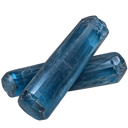 Rough Synthetic Most Deep Aquamarine #108