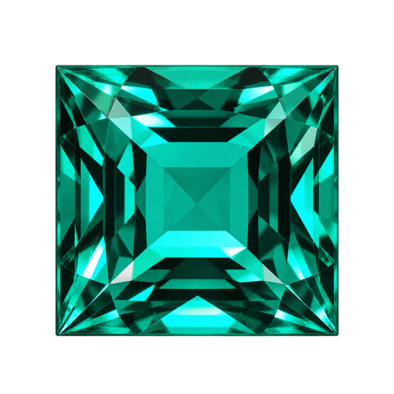 Hydrothermal Emerald, Square